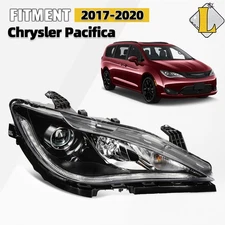 For 2017-2020 Chrysler Pacifica Halogen Headlight w/ Quad Lamps Passenger Side