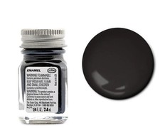 Testors 1149 Enamel Flat Black 1/4 oz