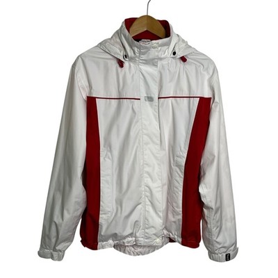 Halti DrymaxX Jacket 40 White Red Waterproof Active Dry Wind Resistant Outdoors