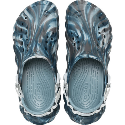 Crocs Echo Marbled Clog Black Sand Men Slip On Casual Sandal