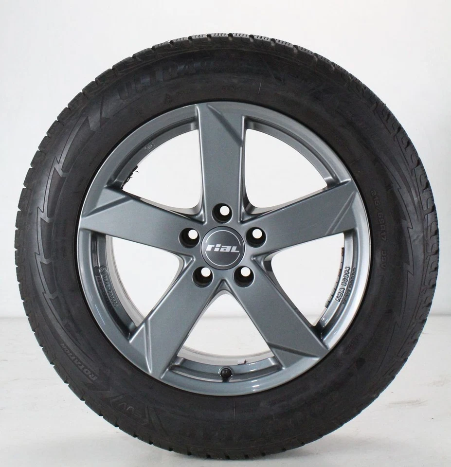 VW Tiguan Audi Q3 Seat Tarraco Winterräder 17 Zoll Felgen Rial Kodiak KBA 50394 - Bild 3 von 4