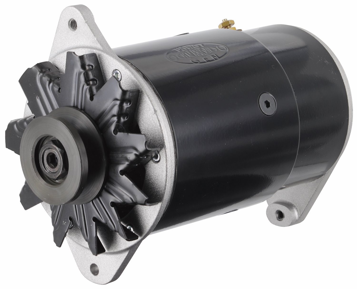 Powermaster GM Long PowerGEN Alternator Black