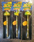 Vintage Noteworthy Teenage Mutant Ninja Turtles Pencil Topper Lot Of 3