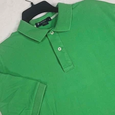 Daniel Cremieux Polo Shirt Mens Large Short Sleeve Green