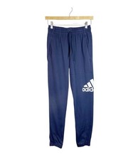 Adidas Men's Essentials Jersey Tapered Badge of Sport Jogger Pants Navy Size S