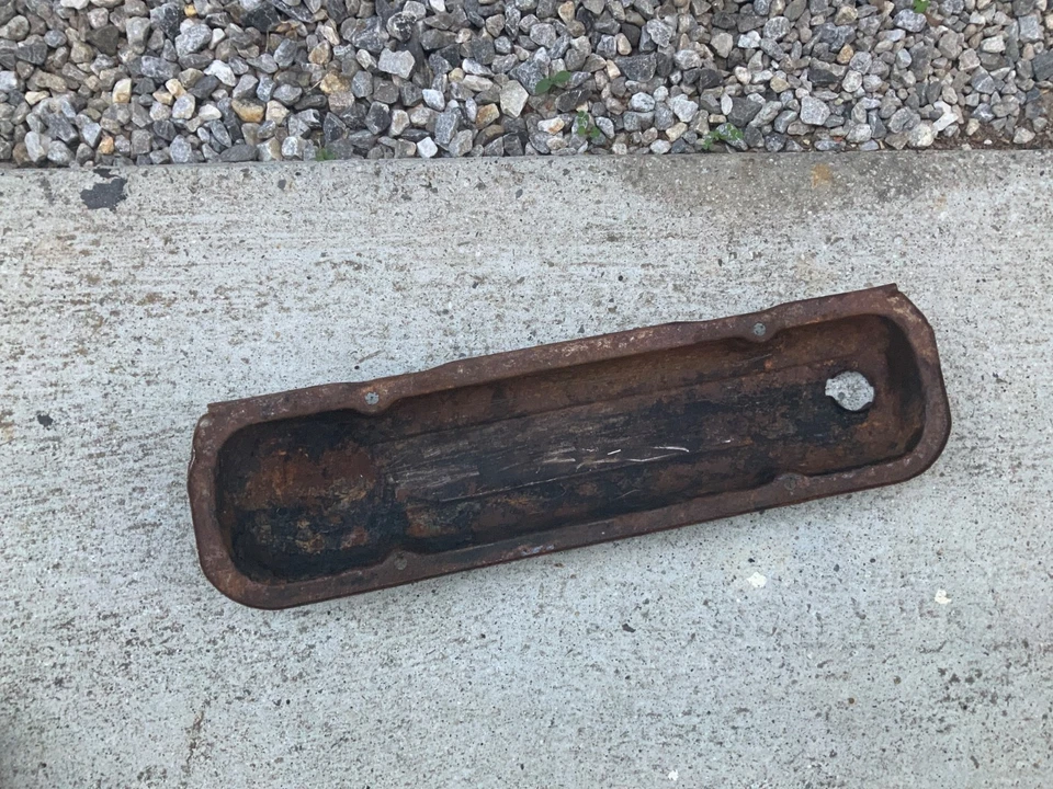 Pontiac Lemans Tempest 195 1962-1963 Trophy 4 cilindros cubierta de válvula original Foto 2 de 3