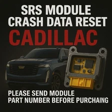 For All Cadillac SRS Module Crash Data Reset Code Clear
