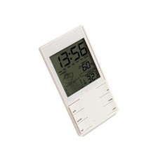 Stazione Meteo LED Precisione Temperatura ±0,1°C Orologio Camera da Letto Materiale ABS