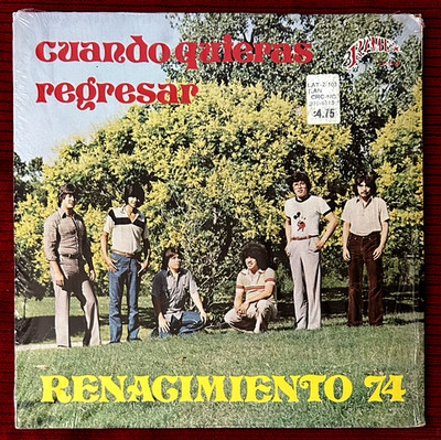 RENACIMIENTO 74-CUANDO QUIERAS REGRESAR 1980 RAMEX LP-1058  EX/EX