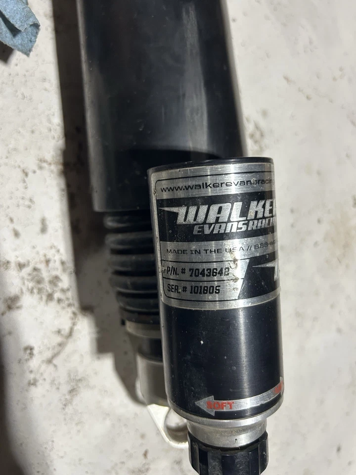 Polaris 2011 600 800 Rush Pro-R Walker Evans Front Track Shock OEM 7043642 - Image 3 of 4