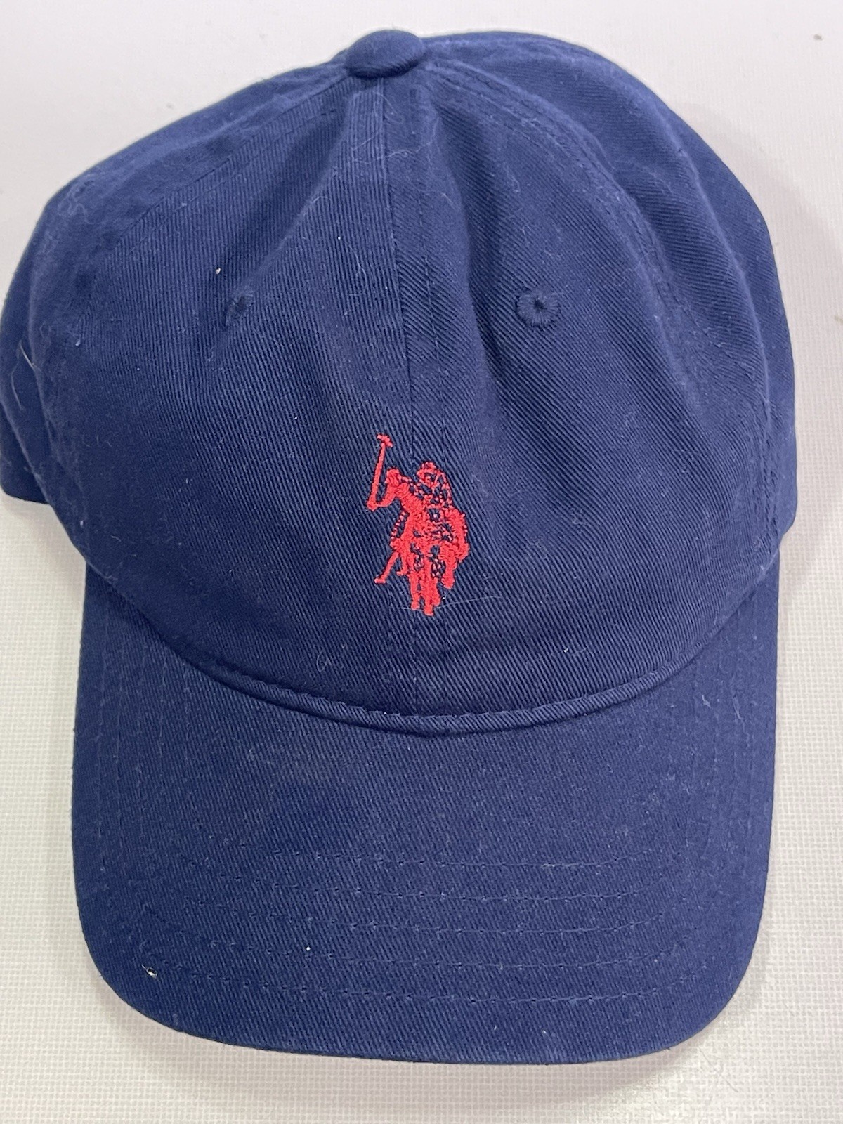US Polo Association Blue Basic One Size Strapback… - image 1