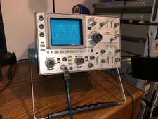 Working Tektronix 485 Portable Dual-Trace Analog 350MHz Oscilloscope