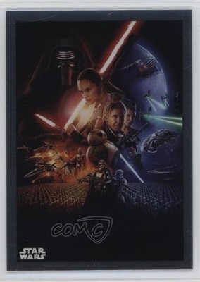 2019 Topps Wars Chrome Legacy Poster Cards Star Wars: The Force Awakens 8d4