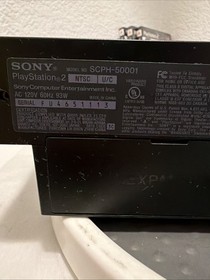 Sony PlayStation 2 Fat Console - SCPH-50001 PS2 W/Cables, Controller, Mem Card!