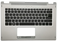 Acer Spin SP114-31 SP114-31N Cover Handauflage Tastatur Silber 6B.ABFN1.009