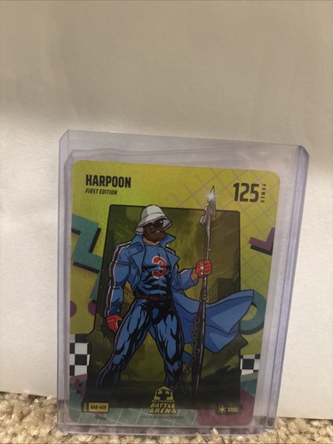 2025 Bo Jackson Battle Arena Update - 80's Rad Steel - Harpoon #RAD-459