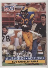 1991 Pro Set Willie Flipper Anderson Willie Anderson #550 z6b