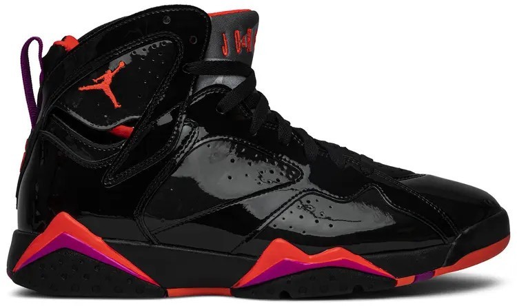 Jordan 7 Retro Black Gloss W for sale | eBay