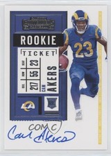 2020 Panini Contenders RPS Cam Akers #121 Auto 03rx