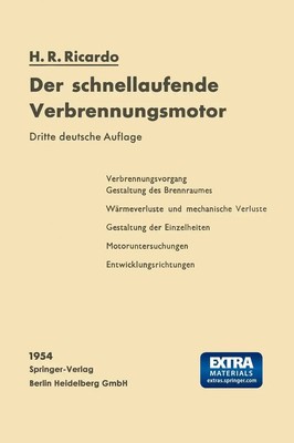 Harry R. Ricardo | Der schnellaufende Verbrennungsmotor | Taschenbuch | Deutsch