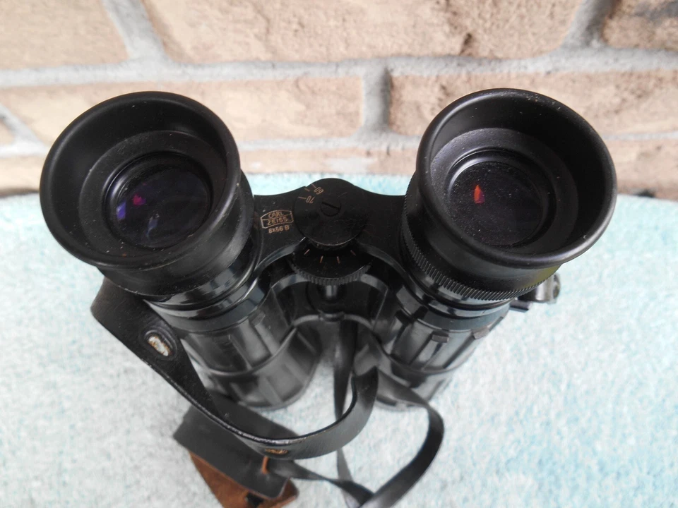 Binoculares vintage Carl Zeiss Dialyt 8x56 B Alemania Occidental. SIN FUNDA NI FUNDAS. Foto 2 de 4