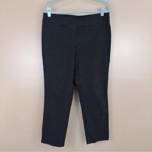 Counterparts Black and White Polkadot Pull On Pants 16P