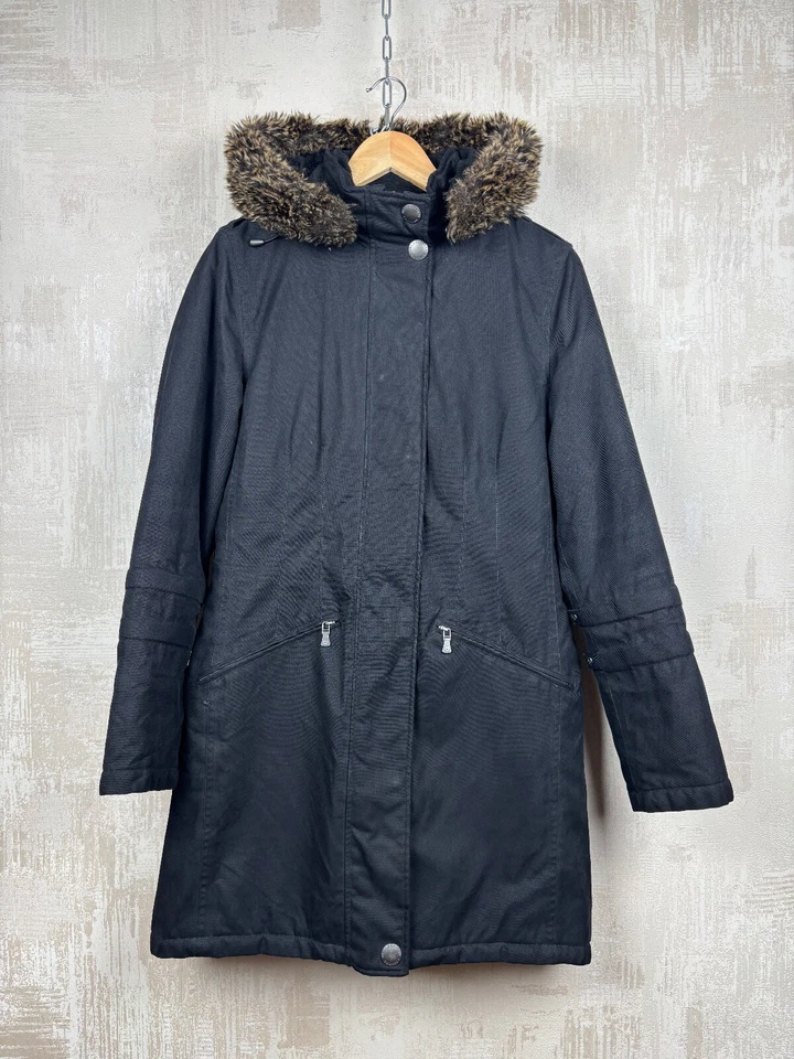Wellensteyn Darling Black Waterproof Hooded Jacket Women's Parka Size S - Image 4 of 4