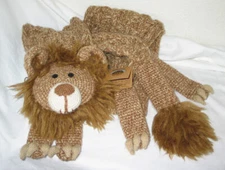 Andes Gifts Fair Trade LION Hand Made Scarf - NWT - Made in Peru!