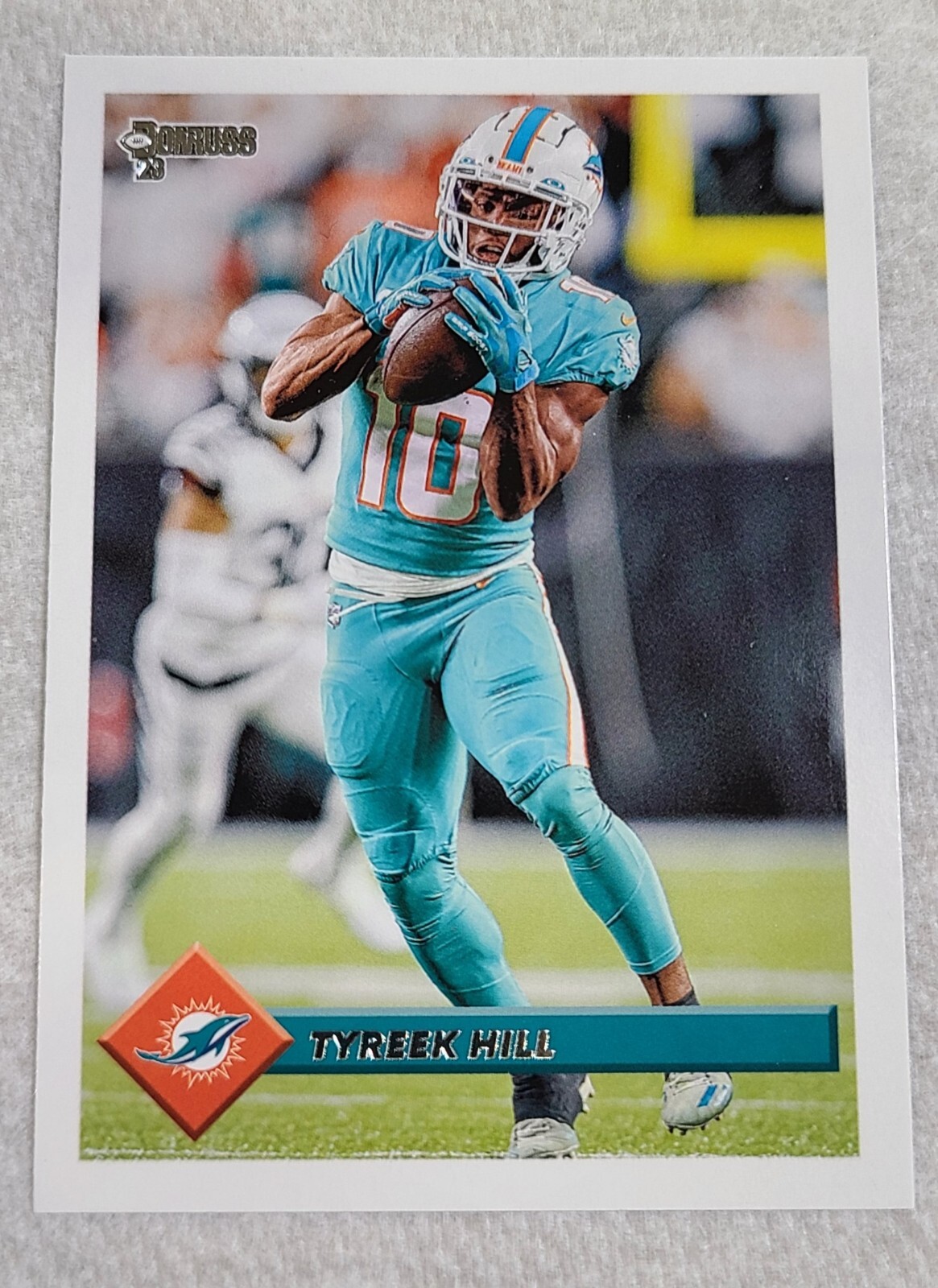 Tyreek Hill #R93-23 Football Cards 2023 Panini Donruss Retro 1993 trading card — raw and PSA graded price guide