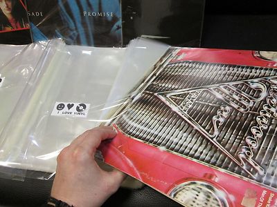 Vinyl Styl® 12Inch Vinyl Record Outer Sleeve Polyethylene 100 Count Clear