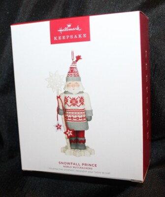 New HALLMARK Keepsake ornament 2023 Noble Nutcrackers - Snowfall Prince