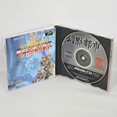 ILLUSION CITY Sega Mega CD 1855 mcd | eBay
