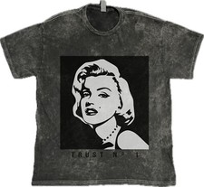 Marilyn Monroe T-Shirt on 100 Cotton Vintage Washed Tee