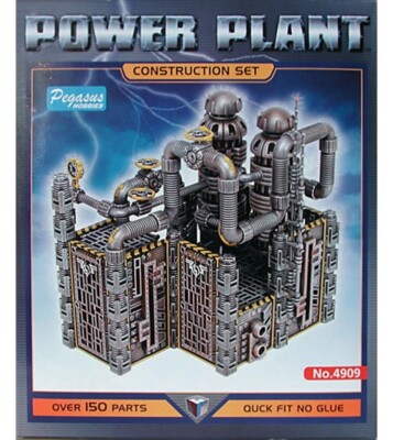 Pegasus Models 28mm Gaming: Power Plant Construction Set 4909 Diorama 40K NEW!