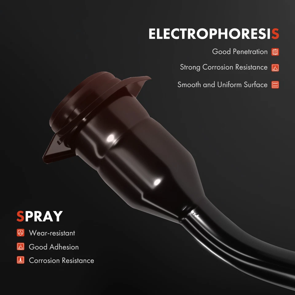 Steel Fuel Tank Filler Neck Steel for Chevrolet Astro GMC Safari 2001-2005 4.3L - Image 2 of 4