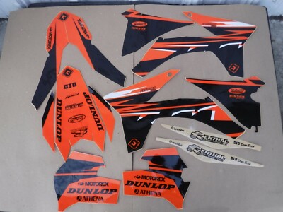 FLU DESIGNS PTS5 TEAM GRAPHICS KTM SX SXF XC XCF 2011  2012 