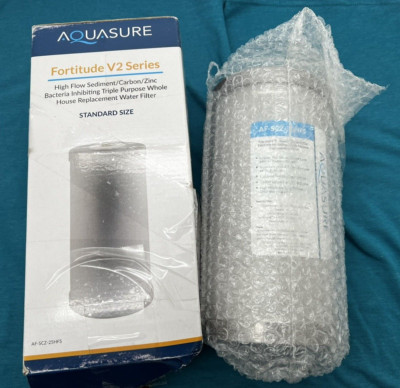 AQUASURE Fortitude V2 Series Triple Purpose Sediment/Carbon/Zinc Bacteria Inhibi