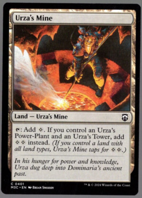 Urza's Mine 0401 Non Foil Common Modern Horizons 3 MTG Near Mint