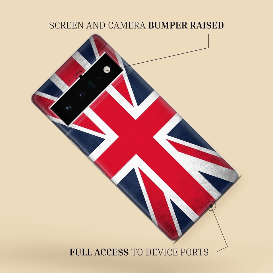 England Großbritannien Flagge Handyhülle für Google Pixel 8 Pro 7A Pro