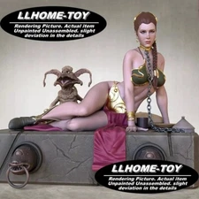 Princess Slave Leia NSFW Resin 1:4 Model Unpainted 3d Print GK Statue Figure