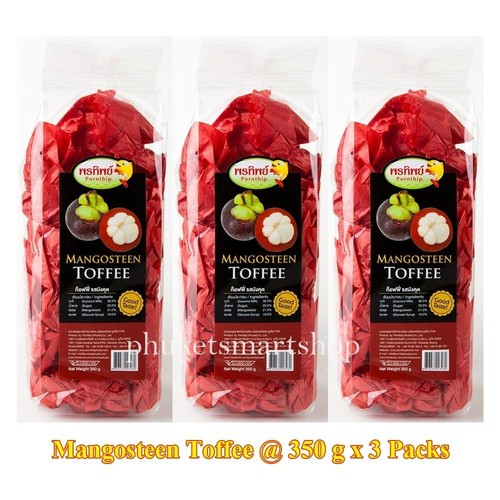 Monthong Durian Toffee Candy Chewy Snack Thai Frucht Mango Mangostan 350g x 3 - Bild 11 von 25