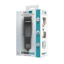 ConairMAN Professional Men's Haircut Kit, 10 Piece Kit with Basic Clippers