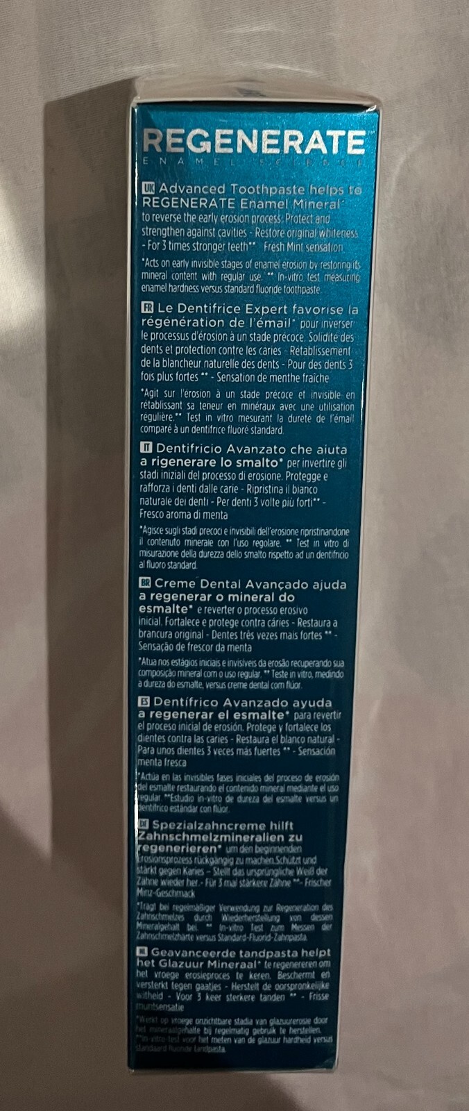 Regenerate Enamel Science Advanced Toothpaste 75ml Brand new