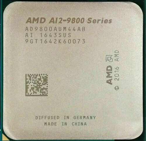 AMD A12-Series A12-9800 AD9800AUM44AB 3.8GHz 4-Core Socket AM4 65W CPU Processor - Image 3 of 4