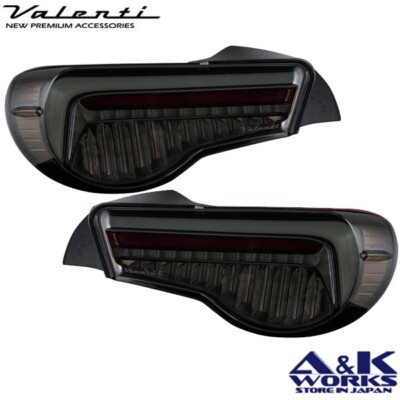 VALENTI TT86ZU-SB-1 Jewel LED Tail Lamp ULTRA for TOYOTA 86