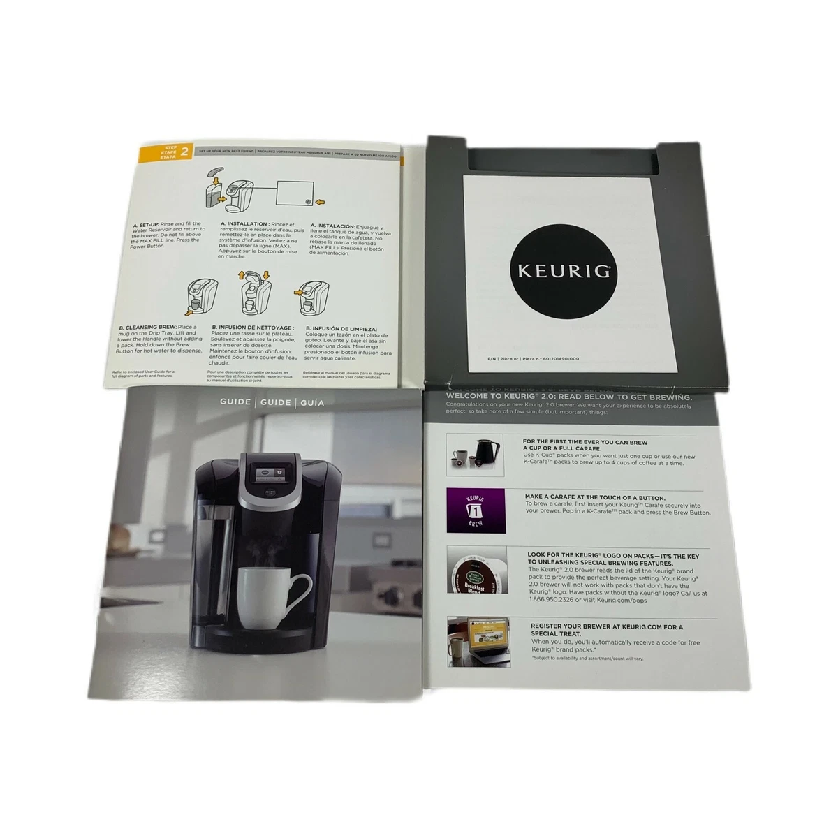 Manual for keurig clearance 2.0