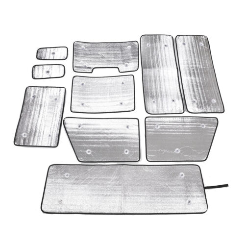 10PCS Window Sunshade UV Protection Sunshade For Land Rover Defender 2008-18 - Picture 11 of 18