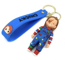 Chucky Keychain Good Guy Doll Child's Play 2.36'' Figure Toys Key Ring Gift