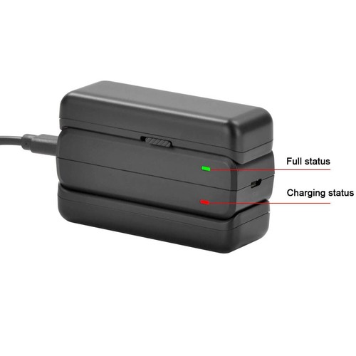 Double chargeur de batterie USB avec indicateur LED pour Insta 360 ONE R/ONE RS - Photo 3 sur 9
