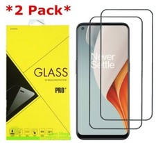 2Pack Premium Real Tempered Glass Screen Protector Guard For Oneplus Nord N100